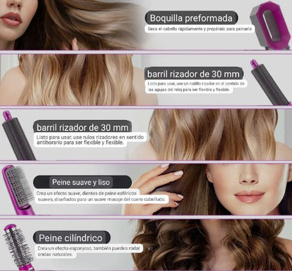 Secador multiuso 5en1